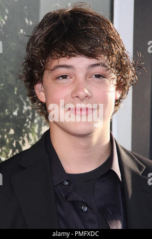 Israel Broussard at the Los Angeles premiere of "Flipped" held at the
