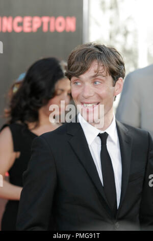 Cillian Murphy at the Premiere of Warner Brothers Pictures' 'Inception'. Arrivals held at Grauman's Chinese Theatre in Hollywood, CA, July 13, 2010.  Photo by Joseph Martinez / PictureLux File Reference # 30329 040PLX   For Editorial Use Only -  All Rights Reserved Stock Photo