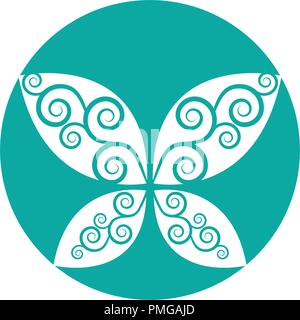 Beauty Butterfly Logo Template Vector icon design Stock Vector