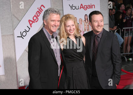 Patrick Duffy, daughter-in-law Emily Cutler, and his son Cor Duffy ...