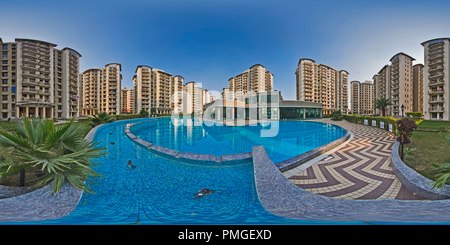 360 degree panoramic view of GPMA-Krishna apra garden