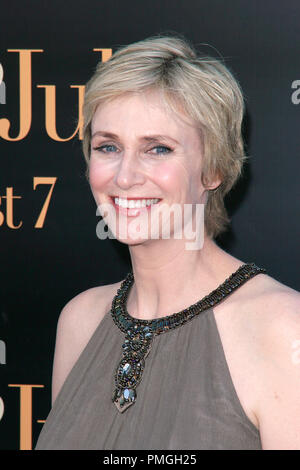 Jane Lynch at the Premiere of Sony Pictures' 'Julie & Julia'- Arrivals held at the Mann's Village Theatre in Westwood, CA July 27,2009.  Photo by: Joseph Martinez/PictureLux File Reference # 30049 60PLX   For Editorial Use Only -  All Rights Reserved Stock Photo