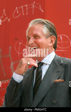 George Hamilton celebrates his 70th Birthday at the Hollywood Chamber of Commerce ceremony to honor him with the 2,388th Star on the Hollywood Walk of Fame on Hollywood Boulevard in Hollywood, CA, August 12, 2009.  Photo by Joseph Martinez/Picturelux File Reference # 30058 07PLX   For Editorial Use Only -  All Rights Reserved Stock Photo