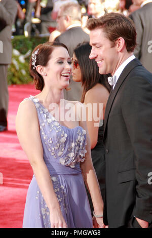 Emily Blunt and John Krasinkski at the 62nd Annual Primetime Emmy Awards held at the Nokia Theater in Los Angeles, CA, August 29, 2010.  Photo © Joseph Martinez/Picturelux - All Rights Reserved.  File Reference # 30450 248JM   For Editorial Use Only - Stock Photo