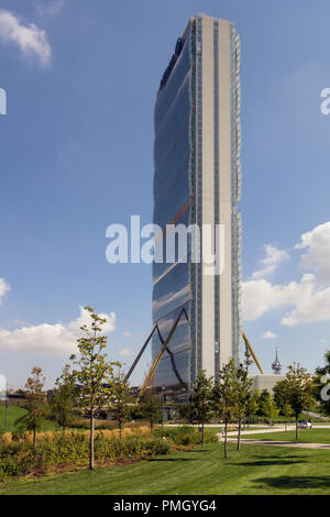 Allianz Tower, AKA “The Dritto” skyscraper high-rise building, designed ...