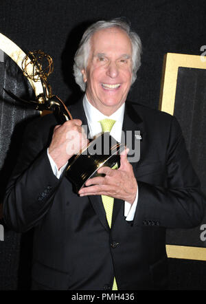 WEST HOLLYWOOD, CA - SEPTEMBER 17: Actor Henry Winkler attends HBO's Official 2018 Emmy After Party on September 17, 2018 at Pacific Design Center in West Hollywood, California. Photo by Barry King/Alamy Live News Stock Photo