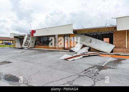 Maryland, USA. 16th Sep, 2018. September 16, 2018, Havelock, NC- Buildings damaged during Hurricane Florence. Credit: Michael Jordan/ZUMA Wire/Alamy Live News Stock Photo