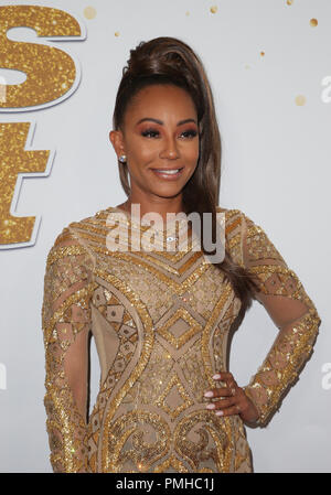 Hollywood, United States. 18th Sep, 2018. 18 September 2018- Hollywood, California - Mel B. 'America's Got Talent' Season 13 Live Show held at The Dolby Theatre. Credit: Faye Sadou/AdMedia/Newscom/Alamy Live News