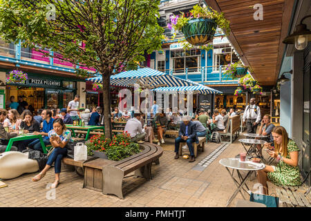 A typical view in London Stock Photo