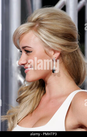 Amanda (AJ) Michalka at the Premiere of Screen Gems' 'Easy A'. Arrivals held at Grauman's Chinese Theater in Hollywood, CA, September 13, 2010. Photo by Joseph Martinez / PictureLux File Reference # 30469 029PLX   For Editorial Use Only -  All Rights Reserved Stock Photo