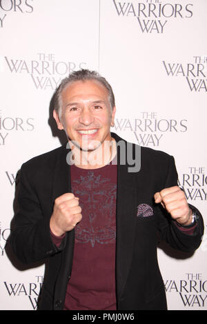 Ray Mancini and family Los Angeles Special Screening of Redbelt