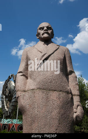 Lenin in Muzeum Park of Moscow, Russia Stock Photo