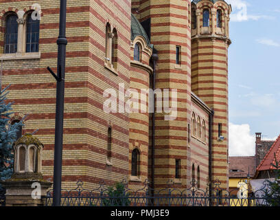 Holy Trinity Cathedral in Sibiu, Romania Stock Photo