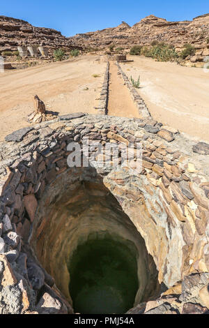 Hadaj Well, Tayma, Saudi Arabia Stock Photo