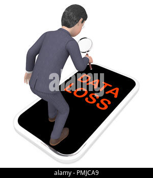 Data Loss Prevention Security Shield 3d Rendering Shows Technology ...
