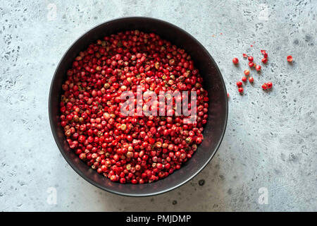 Pink/Red Peppercorns Stock Photo
