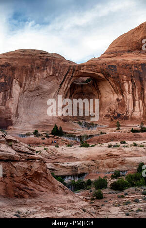 Bowtie Arch near Moab, Utah, USA Stock Photo