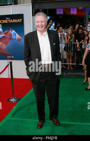 Jon Voight at the premiere of 'Secretariat'. Arrivals held at the El Capitan Theatre in Hollywood, CA on Thursday, September 30, 2010. Photo by PictureLux File Reference # 30497 015PLX   For Editorial Use Only -  All Rights Reserved Stock Photo