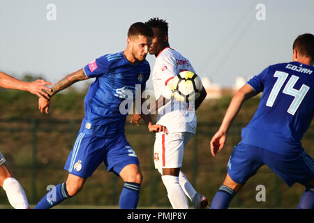 Velika Gorica, Croatia - 15th, September 2018 : First football Croatian league Hrvatski Telekom, game between Hnk Gorica and Dinamo on Gorica stadium. Stock Photo