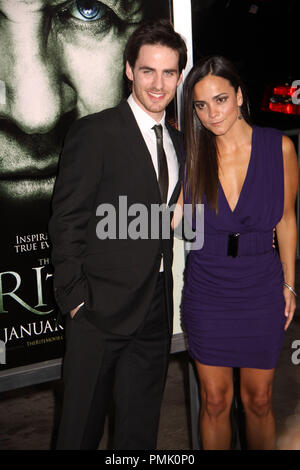 Colin O'Donoghue, Alice Braga 01/26/11, 'The Rite' Premiere, Grauman's Chinese Theatre, Hollywood Photo by Izumi Hasegawa /www.HollywoodNewsWire.net /PictureLux Stock Photo