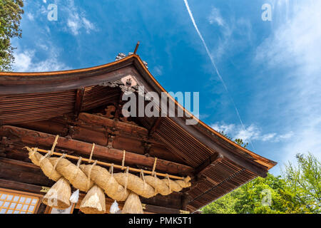 Suwa Taisha(Grand Shrine) Shimosha Akimiya, in Japan Stock Photo