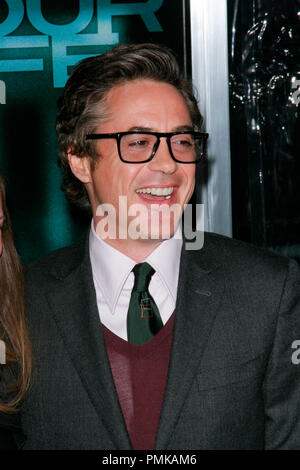 Robert Downey Jr. at the Premiere of Warner Brothers Pictures' 'Unknown'. Arrivals held at Mann Village Theater in Westwood, CA, February 16, 2011.  Photo by Joe Martinez / PictureLux Stock Photo