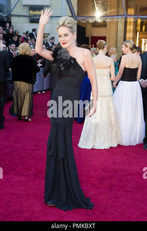 Sharon Stone arrives for the 83rd Annual Academy Awards at the Kodak Theatre in Hollywood, CA February 27, 2011.  File Reference # 30871 036  For Editorial Use Only -  All Rights Reserved Stock Photo