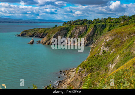 Cliff Walk Howth. Stock Photo