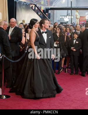 Camila Alves and Matthew McConaughey arrive for the 83rd Annual Academy Awards at the Kodak Theatre in Hollywood, CA February 27, 2011.  File Reference # 30871 194  For Editorial Use Only -  All Rights Reserved Stock Photo