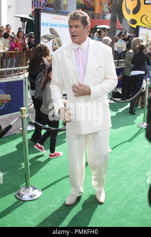 David Hasselhoff at the premiere of Universal Pictures' 'HOP.' Arrivals held at Universal Studios Hollywood in Universal City, CA, March 27, 2011. Photo by: Richard Chavez / PictureLux Stock Photo