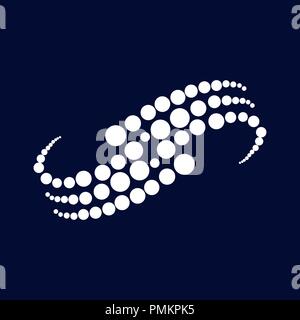Technology orbit web rings logo design illustration vector design Stock Vector