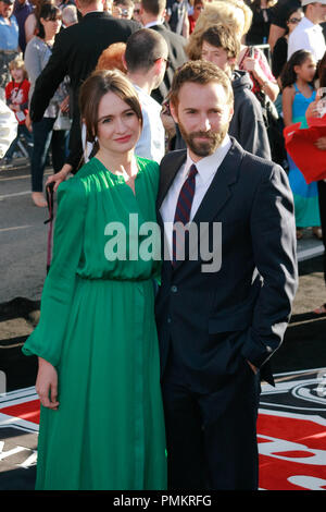 Emily Mortimer and husband Alessandro Nivola at the World Premiere of Disney Pixar's 'Cars 2'. Arrivals held at The El Capitan Theatre in Hollywood, CA, June 18, 2011. Photo by Joe Martinez / PictureLux Stock Photo