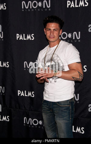 Jersey Shore Castmember Pauly D (Delvecchio) attends Basketball legend Shaquille O'Neal Retirement Party at Moon Nighclub inside Palms Casino Resort in Las Vegas, NV. June 25, 2011.  © 2011 Lisa Wright / PictureLux Stock Photo