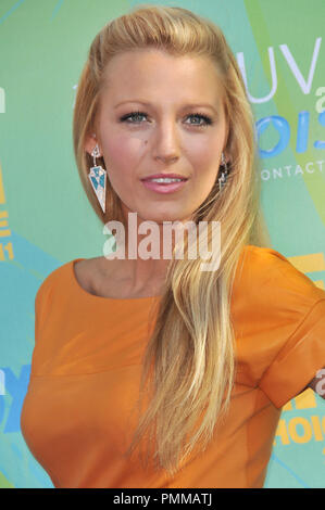 Blake Lively at the 2011 Teen Choice Awards - Arrivals held at the Gibson Amphitheatre in Universal City, CA. The event took place on Sunday, August 7, 2011. Photo by PRPP Pacific Rim Photo Press / PictureLux. Stock Photo