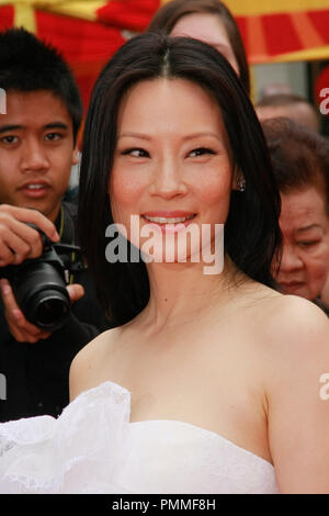 Lucy Liu at the Premiere of Dreamworks Animation's 'Kung Fu Panda 2'. Arrivals held at Mann's Chinese Theatre in Hollywood, CA, May 22, 2011.  Photo by Joe Martinez / PictureLux Stock Photo