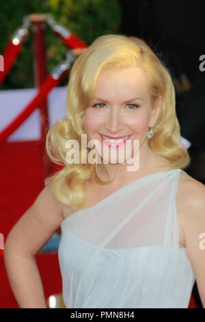 Angela Kinsey at the 18th Annual Screen Actors Guild Awards. Arrivals held at the Shrine Auditorium in Los Angeles, CA, January 29, 2012. Photo by Joe Martinez / PictureLux Stock Photo