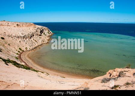 Eagle Bluff - Denham - Western Australia Stock Photo