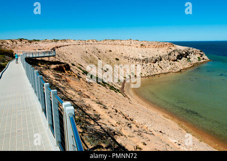 Eagle Bluff - Denham - Western Australia Stock Photo