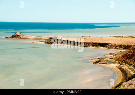 Eagle Bluff - Denham - Western Australia Stock Photo