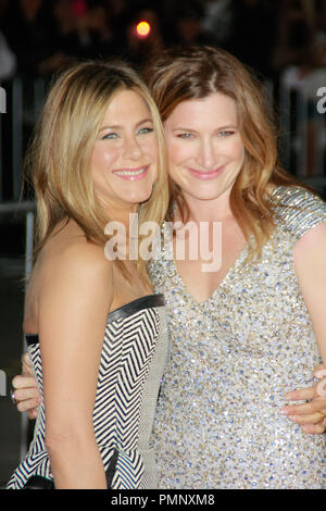 Jennifer Aniston and Kathryn Hahn at the Premiere of Universal Pictures' 'Wanderlust'. Arrivals held at Mann Village Theater in Westwood, CA, February 16, 2012. Photo by Joe Martinez / PictureLux Stock Photo