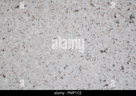 Dirty and dust on terrazzo polished stone floor and wall pattern and color surface marble and granite stone, material for decoration background textur Stock Photo
