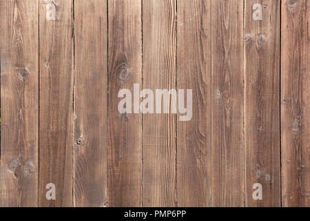 Brown soft wood surface as background, wooden texture planks. Stock Photo