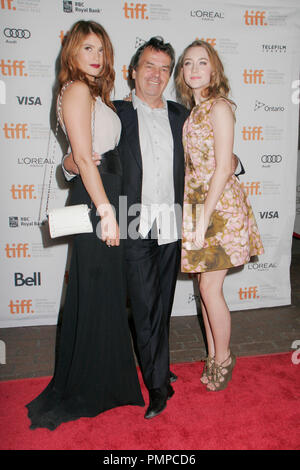 Gemma Arterton, Neil Jordan, Saoirse Ronan 09/09/2012 'Byzantium' Premiere held at Ryerson Theatre in Toronto, Canada Photo by Izumi Hasegawa / Hollywoodnewswire.net / PictureLux Stock Photo