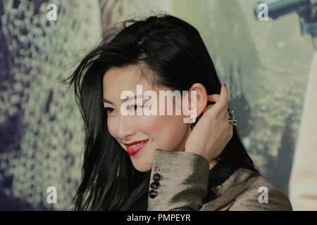 Zhu Zhu at the Premiere of Warner Brothers Pictures' 'Cloud Atlas'. Arrivals held at Grauman's Chinese Theater in Hollywood, CA, October 24, 2012. Photo by Joe Martinez / PictureLux Stock Photo