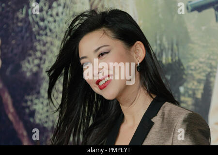 Zhu Zhu at the Premiere of Warner Brothers Pictures' 'Cloud Atlas'. Arrivals held at Grauman's Chinese Theater in Hollywood, CA, October 24, 2012. Photo by Joe Martinez / PictureLux Stock Photo