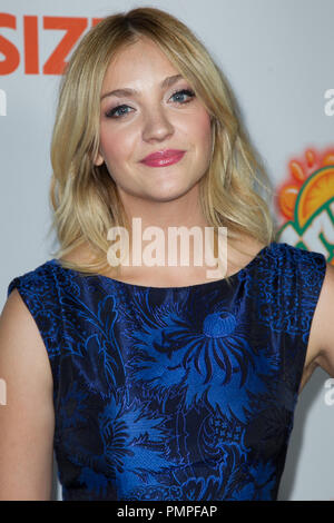 Abby Elliott arrives at the Premiere of Paramount Pictures' 'Fun Size