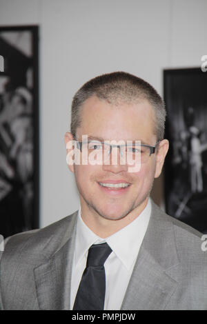 Matt Damon 12/06/2012 'Promised Land' Premiere held at Director's Guild of America in West Hollywood, CA Photo by Mayuka Ishikawa / HNW / PictureLux Stock Photo