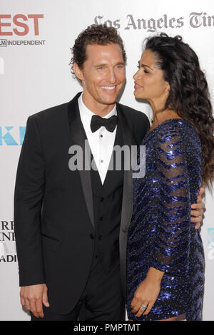 Matthew McConaughey and Camila McConaughey at the World Premiere of Warner Bros Pictures 'Magic Mike'  as the closing night gala of the 2012 Los Angeles Film Festival.. Arrivals held at Regal Cinemas L.A. Live in Los Angeles, CA, June 24, 2012. Photo by Joe Martinez / PictureLux Stock Photo