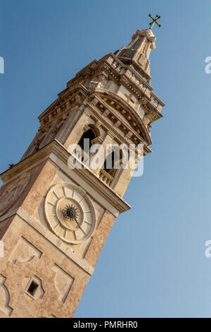 Campo santa maria formosa tower, Venice, Italy. Stock Photo