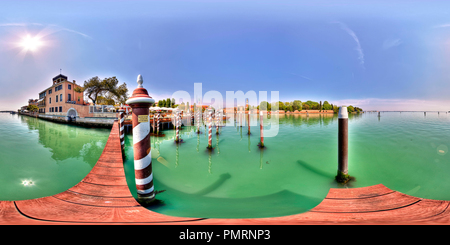 360 degree panoramic view of hotel cipriani. venice